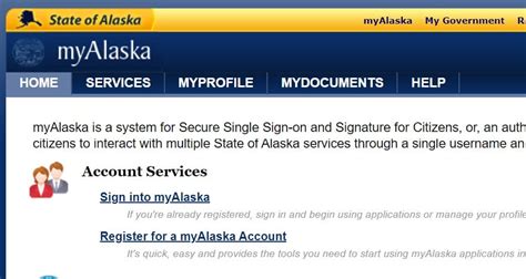 Filed through MyAlaska account. . Myalaska