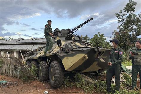 Myanmar’s military is losing ground against coordinated nationwide attacks, buoying opposition hopes