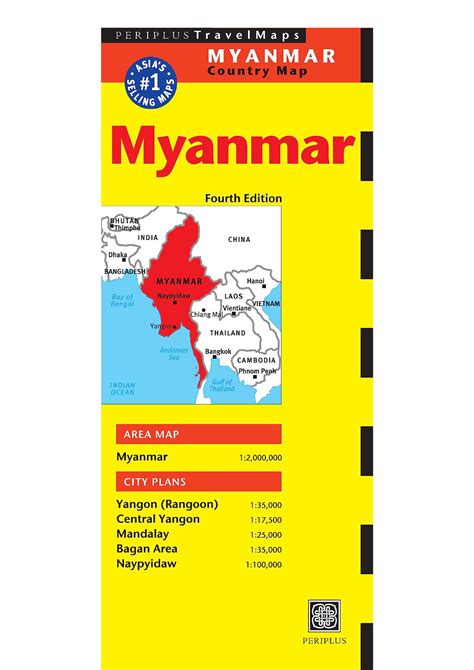 Full Download Myanmar Travel Map Fourth Edition Burma Travel Map By Periplus Editors