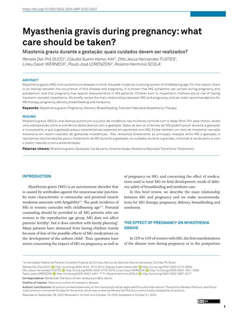 Myasthenia gravis during pregnancy - PMC - National …