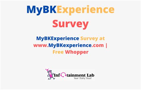 How to complete the BURGER KING® Experience Survey on https://www.mybkexperience.com/ Read more about this survey at https://www.guestsatisfactionsurveys.....