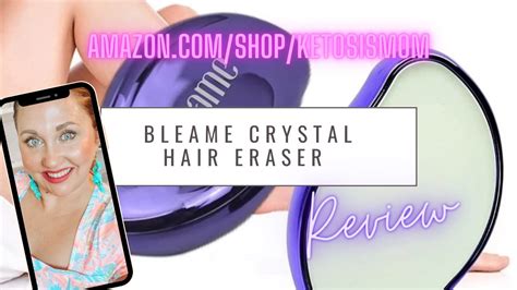 Mybleame. About the Bleame Crystal Hair Eraser. Using what the brand calls "nano-crystalline" technology, this tool clumps the hair together for easy removal. This "eraser" can be used on the legs, arms ... 