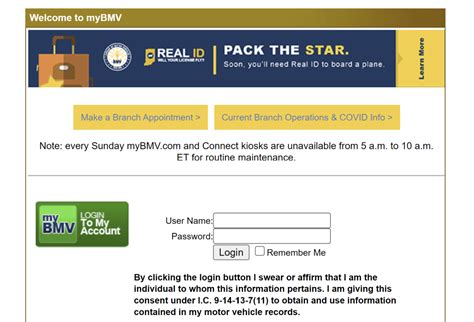 myBMV - Express LogIn. Please enter your customer user ID and the last 4 digits of your social security number. By clicking the login button I swear or affirm that I am the individual to whom this information pertains. I am giving this consent under I.C. 9-14-13-7 (11) to obtain and use information contained in my motor vehicle records. Please .... 