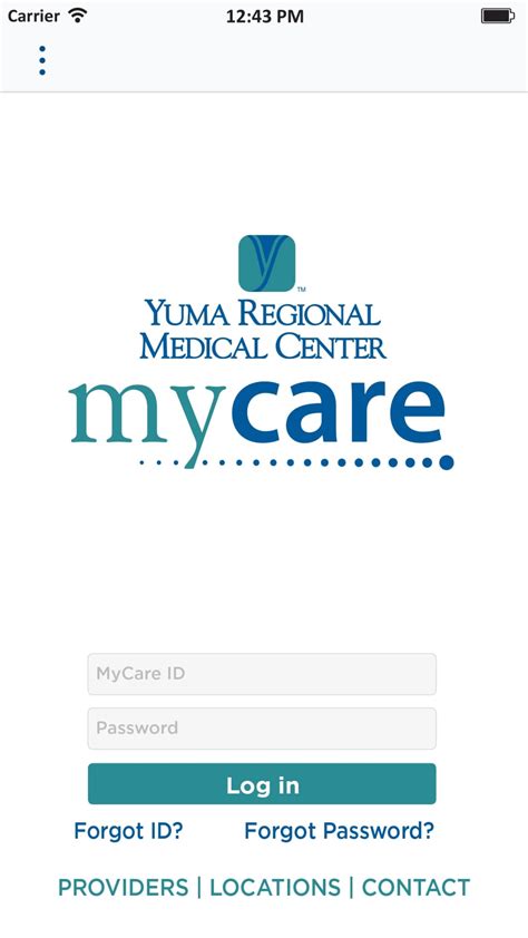Mycare yuma regional. MyCare Accounts for Teens Age 12-17 State and federal laws allow teens between the ages of 12 - 17 to consent to certain kinds of medical care, resulting in control of their own medical records. As a result, teens may establish a MyCare account and grant full or limited proxy access to a family member, caretaker or guardian. 