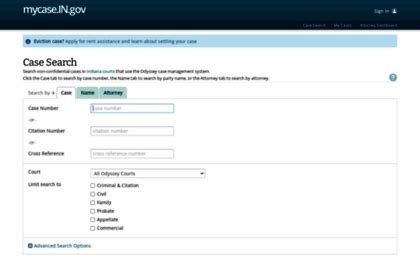 Mycase illinois.  Indiana Supreme Court, Public Access User-agent: * Al...