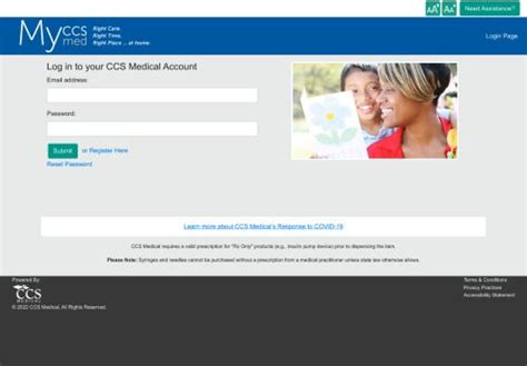 Learn more about CCS Medical's Response to COVID-19. CCS Medical requires a valid prescription for "Rx Only" products (e.g., insulin pump device) prior to dispensing the item. Please Note: Syringes and needles cannot be purchased without a prescription from a medical practitioner unless state law otherwise allows.. 