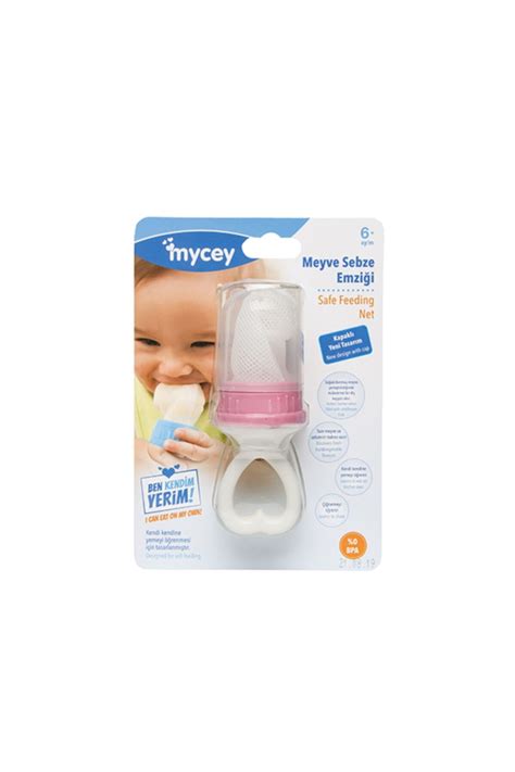 Mycey File Meyve Sebze Emziği Pembe.