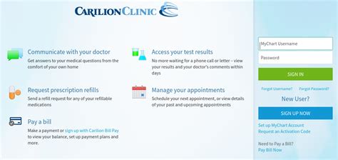Mychart Carilion Mychart Login