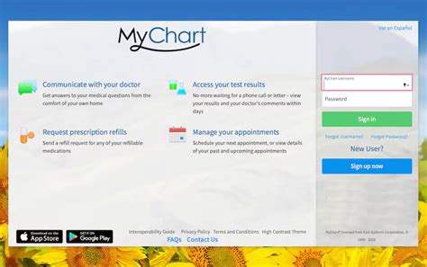 El portal del paciente MyChart ofrece a los pacientes un seguimiento 