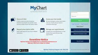 MyChart. Learn about MyChart; Log in to MyChart; Request a MyChart account; Proxy accounts. 