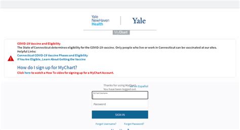 Mychart ynhhs. Access MyChart to view your health summary, current medications, and test results online. You can also request an appointment, a COVID-19 vaccine card, a prescription refill, or a … 