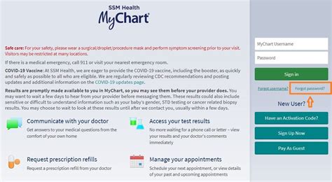 Mychart.ssmhc. For more information please visit Elevate Patient Financial Services or call 1-888-743-4798. SSM Health is a Catholic, not-for-profit health system providing high-quality, compassionate, and personalized care to communities across Illinois, Missouri, Oklahoma, and Wisconsin. 