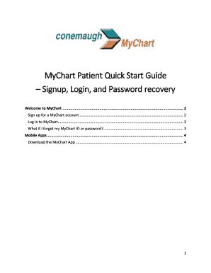 Mychartconemaugh. Need help logging in? Call MyChart Support: 814-269-5100 8 am - 5 pm, Mon - Fri or email at patientportal@conemaugh.org 