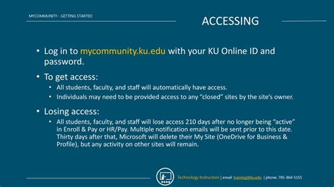 KU provides free access to Microsoft Office 365. Students can download a free copy of Office 365 by visiting mycommunity.ku.edu and logging in with their KU Online ID and password.. 