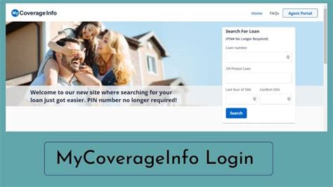 Mycoverage info. How We Track Your Coverage. As part of the home ownership process, you are required to maintain insurance to protect your home. Search for your loan to make sure we have your current insurance information. You, your carrier, or agent can upload your latest insurance information. We monitor your coverage and will … 