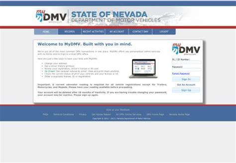 Mydmv nevada login. Driver's Ed Login · Nevada ... NV Drivers Ed is fully licensed by the Nevada DMV (#PRDS00044370) to provide ... 
