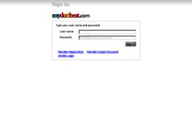 Mydoitbest com login. After Optimization. In fact, the total size of Mydoitbest.com main page is 1.9 MB. This result falls beyond the top 1M of websites and identifies a large and not optimized web page that may take ages to load. 30% of websites need less resources to load. Javascripts take 964.6 kB which makes up the majority of the site volume. 