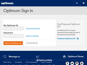 Get answers to everything Optimum! Pay your bill, find free WiFi, check your email, set up your voicemail, program your DVR and more!. 
