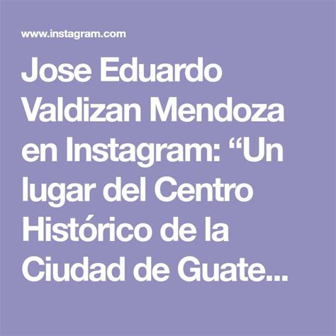 Myers Mendoza Instagram Guatemala City