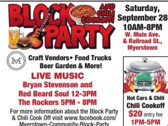 Myerstown Block Party Set for August 24-26 - Macaroni KID …