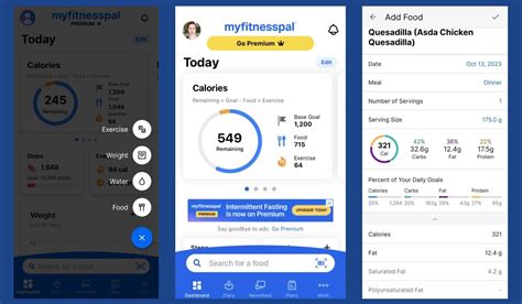 Myfitnesspal reviews. MyFitnessPal. Price: $20 per month or $80 per year; basic version available for free. iPhone rating: 4.6. Android rating: 4.1. MyFitnessPal is one of the most popular calorie counters right now ... 