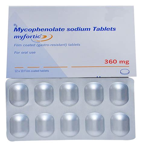 Myfortic 360mg Tablet: View Uses, Side Effects, Price and …