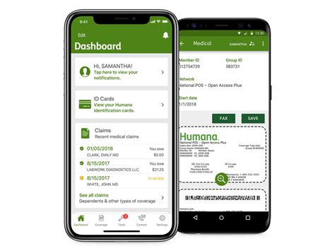 To search for the app, patients can visit the app store for their phone and search for "Humana." Once they log in to the app, the HumanaDental ID card will appear on the phone under the patient's tooth icon. Using the MyHumana app, the patient can fax a copy to providers or family members. 5.