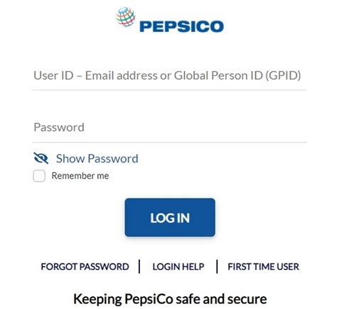 Myidm pepsico. Forgotten Password: Please enter the following to identify yourself. • = Required. •User ID. OK. 