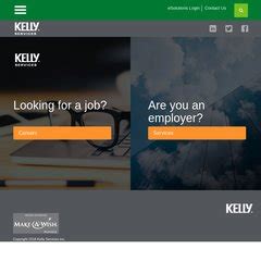 Search for your next job or career. Use filters to search and sort temporary, full-time, and remote jobs across many industries with myKelly.. 