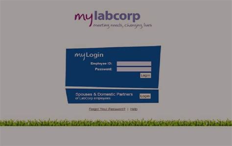 Navigate to the MyLabCorp link Login portal website. Here is the link: www.mylabcorp.com. On the login page, you’ll see two text fields where you must enter your employee ID and password. Make sure to recheck these details before submitting them. Once you’ve input your login credentials, tap the Login button.. 
