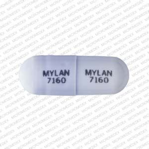 MYLAN 7160 MYLAN 7160 Color Purple Shape Capsule/O