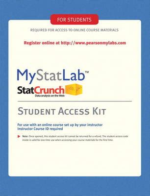 Download Mymathlab My Statlab Student Access Kit By Prentice Hall Pearson