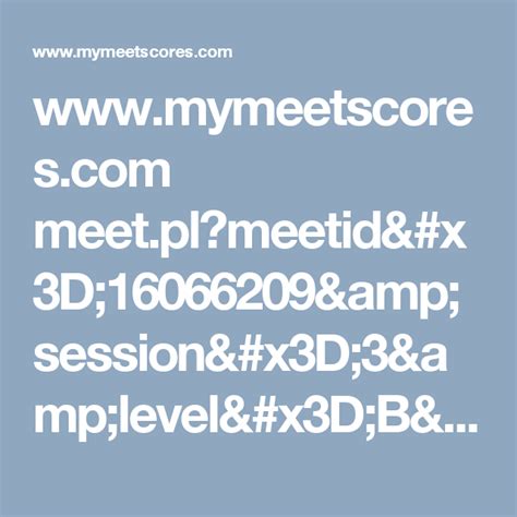 Mymeet scores online. Please support MeetScoresOnline by following our sponsors. MeetScoresOnline is a free service to you made possible by them! MeetScoresOnline is not responsible, nor claims any liability with regards to scores and stats related to and displayed on this website. Are you interested in contributing to the site? 