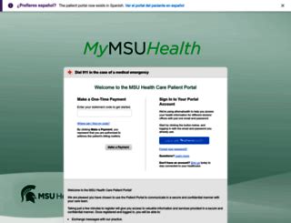 Mymsuhealth patient portal. MyBSWHealth is a secure, online tool that connects you to your personal health information 24/7. With features like schedule an appointment and view test results, it's designed to help you stay on track to a healthier you. Your MyBSWHealth account is secure, and only you can access your private information. Contact your physician's office to ... 