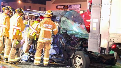 Mynor Medina, Fabian Armas Cortes Killed in Solo-Vehicle Crash on Downey Avenue [Downey, CA]