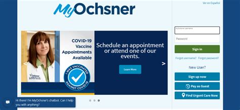 Sign Up The New MyOchsner App Has Launched! With the new MyOchsner app, we make it easier than ever before to stay connected and manage your health. Schedule appointments, meet physicians and providers, view test results, reach our 24/7 on-call nurse and so much more with just a click of a button! New to MyOchsner? Get started today:. Myochsner patient portal