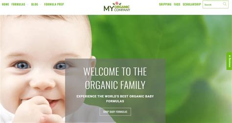 Myorganiccompany. ABOUT US MyOrganicCompany was founded to help Infants and Toddlers grow with only the finest organic and GMO-free formulas from sustainable companies and with trusted brands. Being parents ourselves, we struggled finding a . Read More . The most used email format in MyOrganicCompany is John@myorganiccompany.store in 100% of the time. 