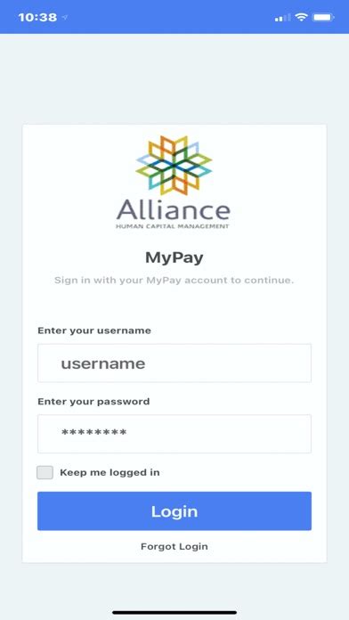Alliance Payroll MyPay provides you with co
