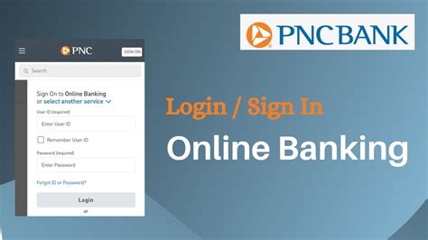 Mypnc online. Enter your user ID to sign into the PNC online banking website. 