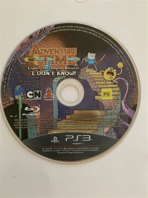 Myrient ps3 disc. Adventure Time - Explore the Dungeon Because I Don't Know...