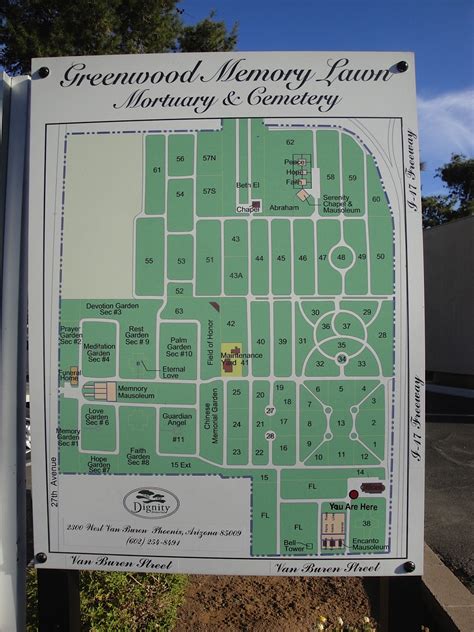 Myrtle Hill Cemetery Map - Cemetery - Hillsborough County, United ...