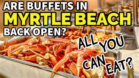 Myrtle beach all you can eat crab. February 17, 2024. By John Furlow. Explore the top restaurants for the best crab legs in Myrtle Beach, from Sea Captain’s House to Captain George’s Seafood Restaurant. … 