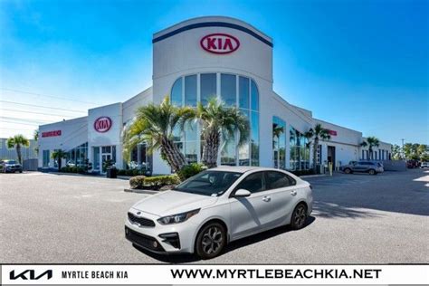 Myrtle beach kia myrtle beach. GALE AUTO GROUP LLC dba MYRTLE BEACH KIA 4811 Highway 501 Myrtle Beach, South Carolina 29579 Closing fee will not exceed $558.55 prior to December 31, 2099. *Pricing provided may vary significantly between website and dealer as a result of supply chain constraints. Pricing shown is non-binding and does not constitute an offer. 