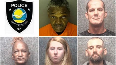 Myrtle beach recent arrest. MYRTLE BEACH, S.C. (WBTW) — Myrtle Beach police have arrested 18 people and seized $15,000 in counterfeit goods in an operation to curb shoplifting during the holiday season. Officers also ... 