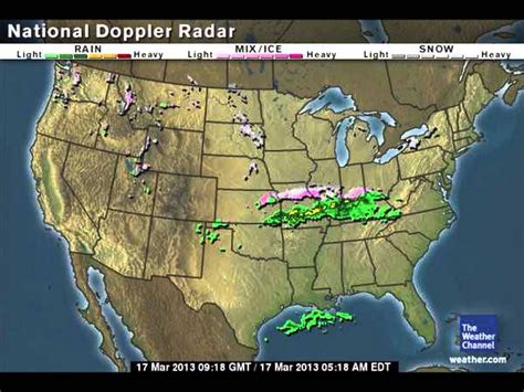 Interactive weather map allows you to pan and zoom to get unmatched weather details in your local neighborhood or half a world away from The Weather Channel and Weather.com.
