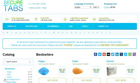 Mysecuretabs.com Review: An Online Drugstore That