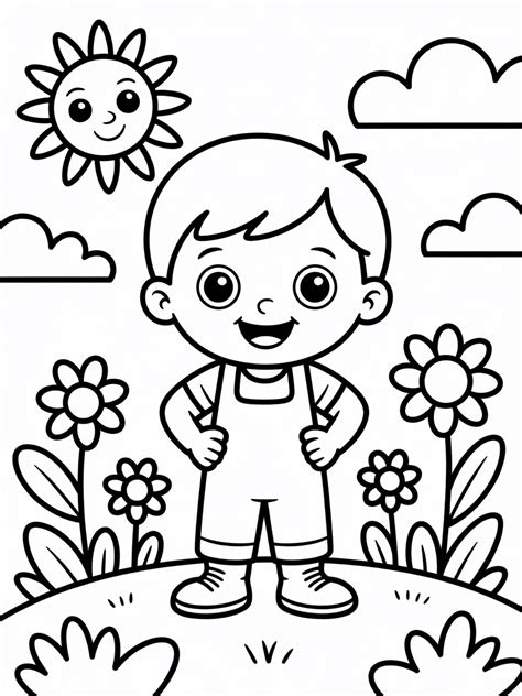 Sunshine Coloring Pages Printable
