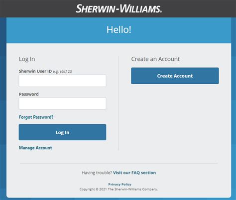 Mysherwin com login. Paint, Supplies& SDS. Finding a product has never been easier: Use the Product Search on the left to search by Sherwin-Williams Sales #, Product #, UPC, Product Description, or Keyword. Browse products using the catalog on the left to view by product category. Use the A-Z index on the left to view products by name. 