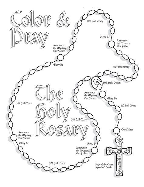 Download Mysteries Of The Rosary A Catholic Coloring Devotional Religious  Inspirational Coloring Books For Grownups By Drawn To Faith Adult Coloring Books