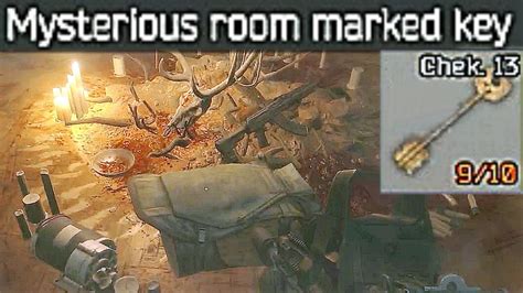 Mysterious room marked key. Flea price monitoring, charts, price history, crafts, barters, btc farm profit, quests, weapon loadouts for Escape From Tarkov 